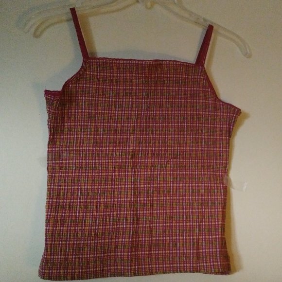 Vintage rare madras very stretchy elastic top - Picture 2 of 11